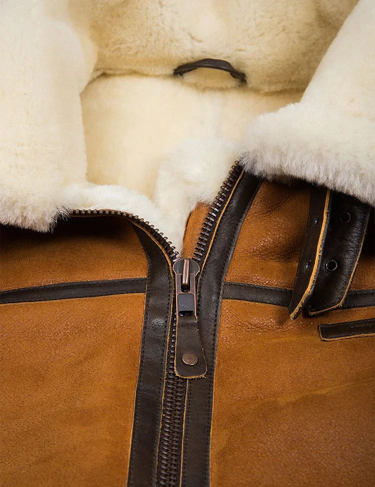 Konf | Maze Manteau d'hiver en cuir