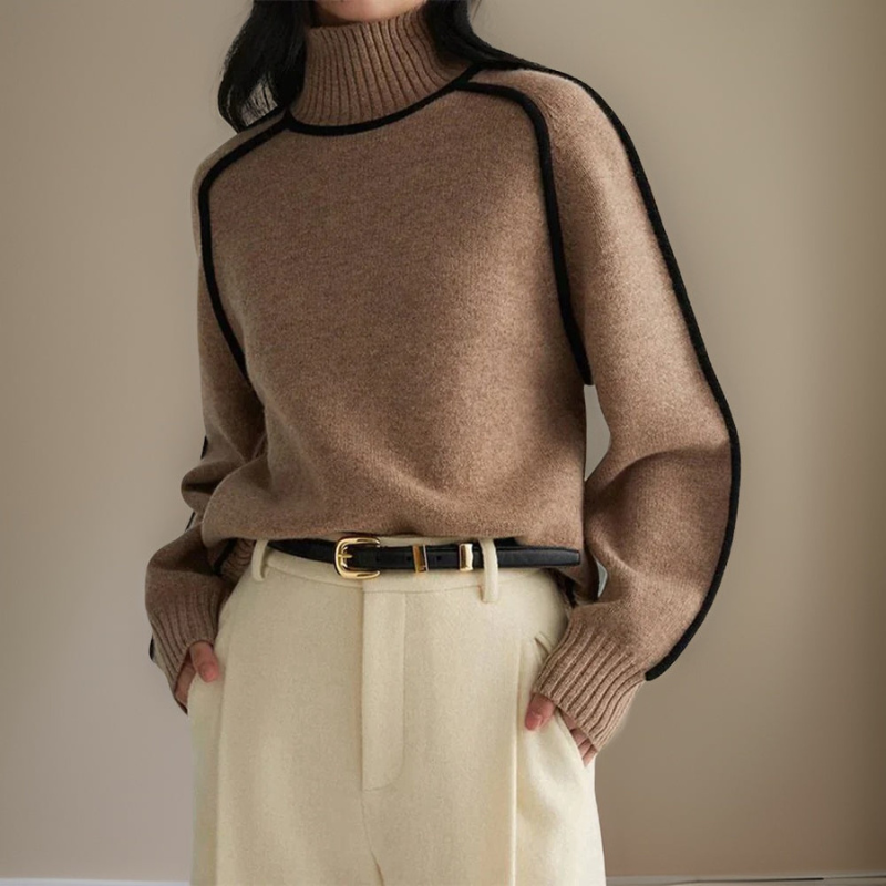 Konf | Pull à Col Roulé Pour Femmes Heidi