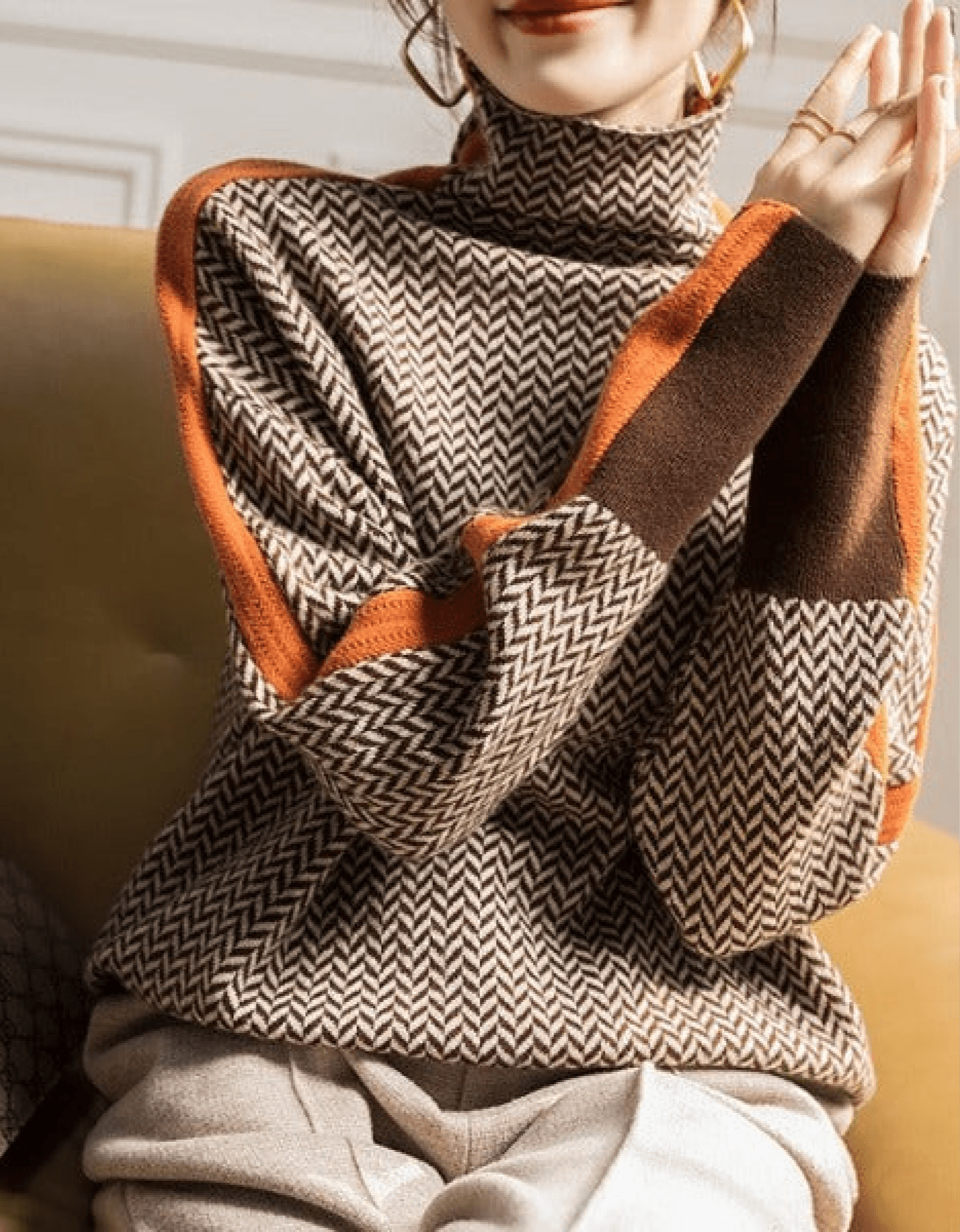 Konf | Pull long à rayures jully