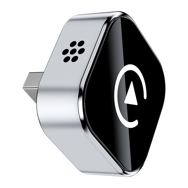 Adaptateur sans fil 2-en-1 pour iPhone et Android Car