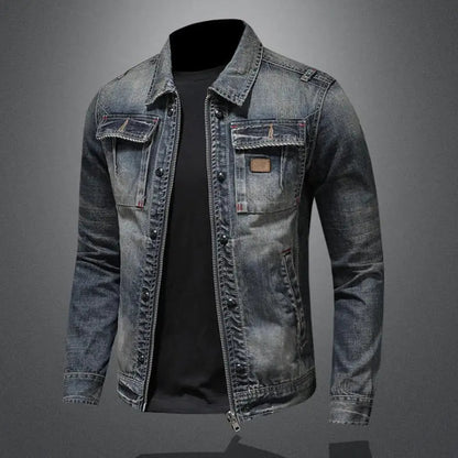 Shess | Veste en Denim Rétro Carl