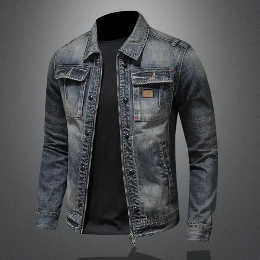 Shess | Veste en Denim Rétro Carl