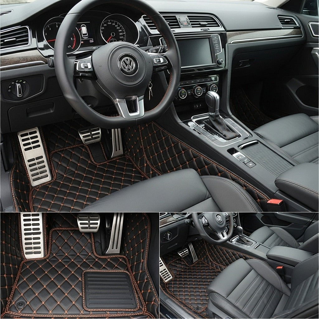 Ensemble de Tapis de Voiture Luxe & Confort | Avant et Arrière